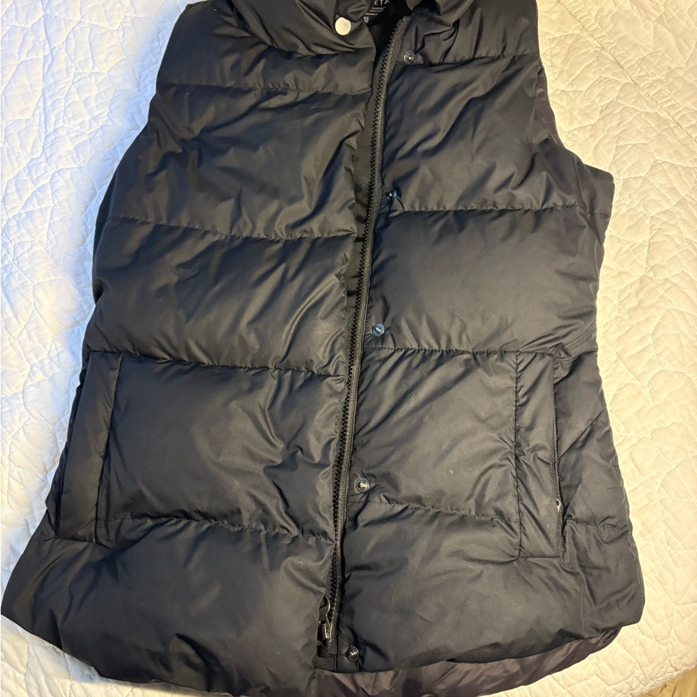 ATHLETA Women's Black Puffer Vest